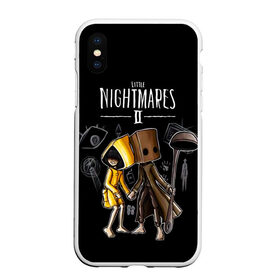 Чехол для iPhone XS Max матовый с принтом LITTLE NIGHTMARES 2 в Кировске, Силикон | Область печати: задняя сторона чехла, без боковых панелей | little nightmares | little nightmares 2 | six | игры | комиксы | шестая