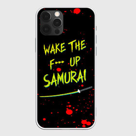 Чехол для iPhone 12 Pro Max с принтом WAKE THE F*** UP SAMURAI в Кировске, Силикон |  | cyberpunk 2077 | hacker | maelstrom | militech | quadra | samurai | sci fi | technology | trauma team | v | будущее | игра | иероглифы | киану ривз | кибер | киберпанк | киборг | киборги | корпорация | лого | милитек | панк | роботы | самурай | т