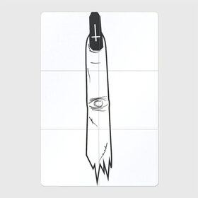 Магнитный плакат 2Х3 с принтом отрубленный палец в Кировске, Полимерный материал с магнитным слоем | 6 деталей размером 9*9 см | faith | horror | абстракция | зомби | кресты | панк | рок | рок н ролл | ужасы | череп