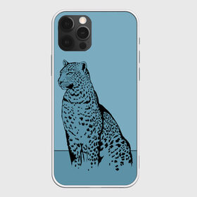 Чехол для iPhone 12 Pro Max с принтом Леопард в Кировске, Силикон |  | Тематика изображения на принте: африка | большая кошка | графика | дикий мир | животное | кошка | персонаж | природа | рисунок | хищник