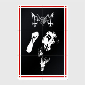 Магнитный плакат 2Х3 с принтом Mayhem Black Metal в Кировске, Полимерный материал с магнитным слоем | 6 деталей размером 9*9 см | Тематика изображения на принте: daemon | mayhem | metal | metallica | rock | блек метал | блэк метал | логотипы рок групп | майхем | мейхем | металл | металлика | музыка | норвежский | рок группы | рокерские | тяжелая музыка | тяжелый металл