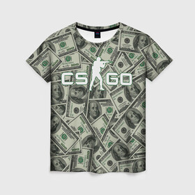 Женская футболка 3D с принтом CS:GO - Franklin | Франклин в Кировске, 100% полиэфир ( синтетическое хлопкоподобное полотно) | прямой крой, круглый вырез горловины, длина до линии бедер | beast | counter | cs | dollar | dollars | easy | ez | franklin | gg | ggwp | global | go | hyper | kill | money | offensive | one | shot | strike | деньги | доллар | доллары | контра | франклин