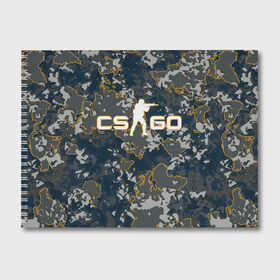 Альбом для рисования с принтом CS:GO - Camo в Кировске, 100% бумага
 | матовая бумага, плотность 200 мг. | beast | camo | camouflage | counter | counter strike | cs | easy | ez | gg | ggwp | global | go | hyper | kill | offensive | one | shot | strike | зверь | камуфляж | скоростной