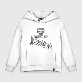 Детское худи Oversize хлопок с принтом Judas Priest (Keep Calm) в Кировске, френч-терри — 70% хлопок, 30% полиэстер. Мягкий теплый начес внутри —100% хлопок | боковые карманы, эластичные манжеты и нижняя кромка, капюшон на магнитной кнопке | Тематика изображения на принте: and | black | calm | deep | heep | judas | keep | led | listen | metal | music | priest | purple | rock | sabbath | skull | to | uriah | zeppelin | блэк | гитара | группа | иуда | метал | музыка | рок | священник | череп | электрогитара