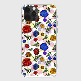 Чехол для iPhone 12 Pro Max с принтом цветы узор в Кировске, Силикон |  | весна | женственный | красивый | нежный | узор | флористика | цветы