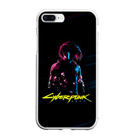 Чехол для iPhone 7Plus/8 Plus матовый с принтом Cyberpunk 2077 в Кировске, Силикон | Область печати: задняя сторона чехла, без боковых панелей | cyberpunk 2077 | hacker | maelstrom | militech | quadra | samurai | sci fi | technology | trauma team | v | будущее | игра | иероглифы | киану ривз | кибер | киберпанк | киборг | киборги | корпорация | лого | милитек | панк | роботы | самурай | т