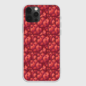 Чехол для iPhone 12 Pro Max с принтом красный краситель в Кировске, Силикон |  | Тематика изображения на принте: бардовый | краситель | красный | майнкрафт | пиксель