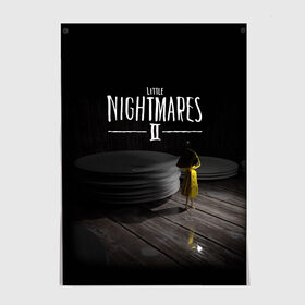 Постер с принтом Little Nightmares 2 Шестая в Кировске, 100% бумага
 | бумага, плотность 150 мг. Матовая, но за счет высокого коэффициента гладкости имеет небольшой блеск и дает на свету блики, но в отличии от глянцевой бумаги не покрыта лаком | little nightmares | little nightmares 2 | игра | литл нигмарес | литл нигмарес 2 | литл нигхтмарес | литл нигхтмарес 2 | ужас | хоррор | шестая