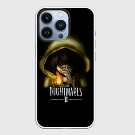 Чехол для iPhone 13 Pro с принтом Little Nightmares 2 Тссс в Кировске,  |  | little nightmares | little nightmares 2 | игра | литл нигмарес | литл нигмарес 2 | литл нигхтмарес | литл нигхтмарес 2 | огонь | тссс | ужас | хоррор | шестая