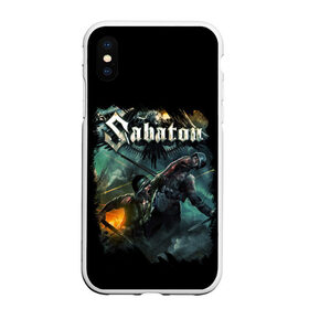 Чехол для iPhone XS Max матовый с принтом SABATON в Кировске, Силикон | Область печати: задняя сторона чехла, без боковых панелей | dark | hardcore | heroes | history | metal | music | punk | rock | sabaton | sweden | war | война | герои | история | музыка | рок | сабатон | швеция