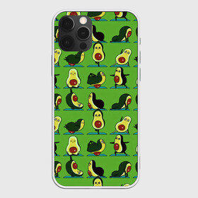 Чехол для iPhone 12 Pro Max с принтом Авокадо | Зарядка в Кировске, Силикон |  | avocado | food | fruit | pattern | vegan | vegetarian | авокадо | веган | вегетарианство | еда | зарядка | зелёная | паттерн | правильное питание | спорт | физра | фрукт | фрукты