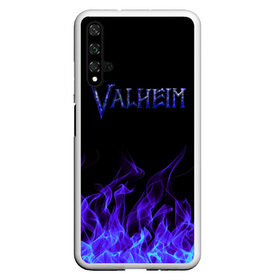 Чехол для Honor 20 с принтом Valheim в Кировске, Силикон | Область печати: задняя сторона чехла, без боковых панелей | 2021 | valheim | валхейм | валхем | велхейм | игра | огонь