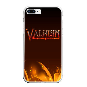 Чехол для iPhone 7Plus/8 Plus матовый с принтом Valheim: Вальхейм выживание. в Кировске, Силикон | Область печати: задняя сторона чехла, без боковых панелей | fejd | valheim | вальхейм | викинг | викинги | выживание | выживач | игра