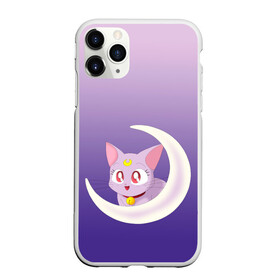 Чехол для iPhone 11 Pro матовый с принтом кошка из сейлормун в Кировске, Силикон |  | аниме | арт | белая кошечка | градиент | котенок | котик | кошка | лиловый | луна | малыш | малышка | месяц | мультяшная | ошейник | полумесяц | рисунок | сейлор мун | сейлормун | фиолетовый | чиби