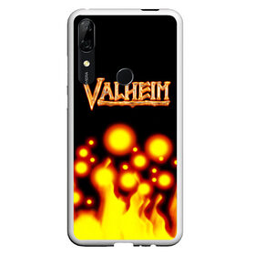 Чехол для Honor P Smart Z с принтом Valheim в Кировске, Силикон | Область печати: задняя сторона чехла, без боковых панелей | Тематика изображения на принте: game | logo | valheim | viking | валхейм | вальхейм | викинги | игра valheim | игры | логотипы игр | приключения | скандинавская мифология | фэнтези | экшн