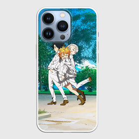 Чехол для iPhone 13 Pro с принтом Обещанный Неверленд в Кировске,  |  | yakusoku no neverland | аниме | аниме персонаж | анимесериал | бесконечное лето | грейс филд | норман | обещанная страна грёз | обещанный неверленд | эмма