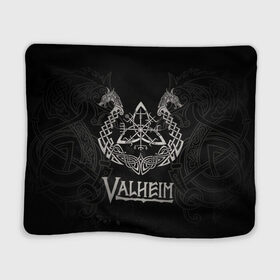 Плед 3D с принтом Valheim в Кировске, 100% полиэстер | закругленные углы, все края обработаны. Ткань не мнется и не растягивается | Тематика изображения на принте: valheim | viking | валхейм | викинги | игры