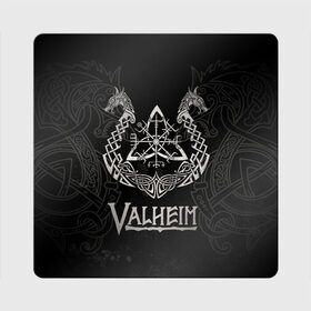 Магнит виниловый Квадрат с принтом Valheim в Кировске, полимерный материал с магнитным слоем | размер 9*9 см, закругленные углы | valheim | viking | валхейм | викинги | игры