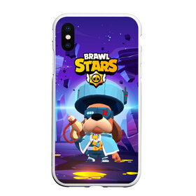 Чехол для iPhone XS Max матовый с принтом Генерал Гавс brawl stars в Кировске, Силикон | Область печати: задняя сторона чехла, без боковых панелей | Тематика изображения на принте: brawl | brawl stars | brawlstars | brawl_stars | jessie | бравл | бравлер руффс | бравлстарс | генерал гавс