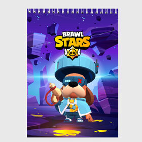 Скетчбук с принтом Генерал Гавс brawl stars в Кировске, 100% бумага
 | 48 листов, плотность листов — 100 г/м2, плотность картонной обложки — 250 г/м2. Листы скреплены сверху удобной пружинной спиралью | Тематика изображения на принте: brawl | brawl stars | brawlstars | brawl_stars | jessie | бравл | бравлер руффс | бравлстарс | генерал гавс