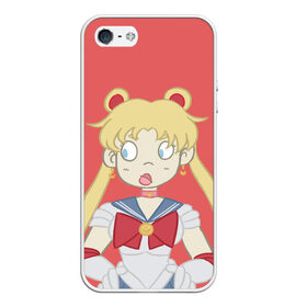 Чехол для iPhone 5/5S матовый с принтом Sailor Moon Сейлор Мун в Кировске, Силикон | Область печати: задняя сторона чехла, без боковых панелей | anime | sailor moon | аниме | анимэ | венера | луна | лунная призма | марс | сейлор мун | серебрянное тысячелетие | серенити | сэйлор | усаги цукино | чиби мун | эндимион