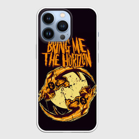 Чехол для iPhone 13 Pro с принтом BRING ME THE HORIZON в Кировске,  |  | band | bring me the horizon | hardcore | metal | music | punk | rock | skull | бринги | группа | метал | музыка | панк | рок | череп