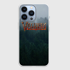 Чехол для iPhone 13 Pro с принтом Valheim в Кировске,  |  | forest | ragnarok | rust | valhalla | valheim | viking | валхейм | вальгалла | вальхейм | варяг | викинг | викинги | выживалка | игра | лес | лесной | рагнарёк | раст | туман