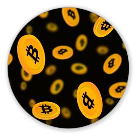 Коврик для мышки круглый с принтом БИТКОИН | BITCOIN в Кировске, резина и полиэстер | круглая форма, изображение наносится на всю лицевую часть | bitcoin | blockchain | btc | cardano | crypto | ethereum | polkadot | tether | xrp | бинанс | биткоин | блокчейн | валюта | деньги | криптовалюта | майнер | майнинг | цифровая валюта | цифровое золото | эфир