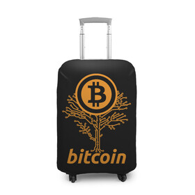 Чехол для чемодана 3D с принтом БИТКОИН ДЕРЕВО | BITCOIN TREE в Кировске, 86% полиэфир, 14% спандекс | двустороннее нанесение принта, прорези для ручек и колес | bitcoin | blockchain | btc | cardano | crypto | ethereum | polkadot | tether | xrp | бинанс | биткоин | блокчейн | валюта | деньги | криптовалюта | майнер | майнинг | цифровая валюта | цифровое золото | эфир