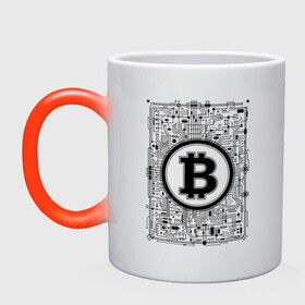 Кружка хамелеон с принтом BITCOIN CRYPTOCURRENCY | КРИПТОВАЛЮТА (Z) в Кировске, керамика | меняет цвет при нагревании, емкость 330 мл | binance coin | bitcoin | blockchain | btc | cardano | crypto | ethereum | litecoin | polkadot | tether | xrp | биткоин | блокчейн | валюта | деньги | криптовалюта | майнер | майнинг | цифровая валюта | цифровое золото | эфир