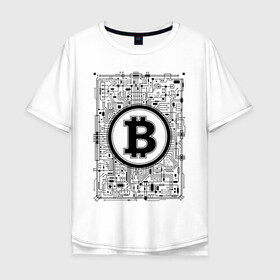 Мужская футболка хлопок Oversize с принтом BITCOIN CRYPTOCURRENCY | КРИПТОВАЛЮТА (Z) в Кировске, 100% хлопок | свободный крой, круглый ворот, “спинка” длиннее передней части | binance coin | bitcoin | blockchain | btc | cardano | crypto | ethereum | litecoin | polkadot | tether | xrp | биткоин | блокчейн | валюта | деньги | криптовалюта | майнер | майнинг | цифровая валюта | цифровое золото | эфир