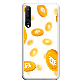 Чехол для Honor P30 с принтом BITCOIN КРИПТОВАЛЮТА | CRYPTOCURRENCIES (Z) в Кировске, Силикон | Область печати: задняя сторона чехла, без боковых панелей | Тематика изображения на принте: binance coin | bitcoin | blockchain | btc | cardano | crypto | ethereum | litecoin | polkadot | tether | xrp | биткоин | блокчейн | валюта | деньги | криптовалюта | майнер | майнинг | цифровая валюта | цифровое золото | эфир