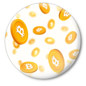 Значок с принтом BITCOIN КРИПТОВАЛЮТА | CRYPTOCURRENCIES (Z) в Кировске,  металл | круглая форма, металлическая застежка в виде булавки | Тематика изображения на принте: binance coin | bitcoin | blockchain | btc | cardano | crypto | ethereum | litecoin | polkadot | tether | xrp | биткоин | блокчейн | валюта | деньги | криптовалюта | майнер | майнинг | цифровая валюта | цифровое золото | эфир