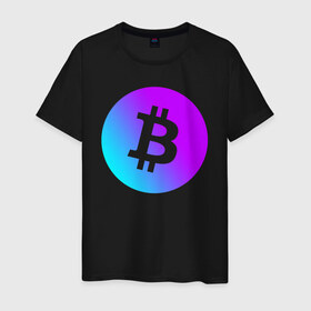 Мужская футболка хлопок с принтом БИТКОИН НЕОН | BITCOIN NEON в Кировске, 100% хлопок | прямой крой, круглый вырез горловины, длина до линии бедер, слегка спущенное плечо. | Тематика изображения на принте: bitcoin | blockchain | btc | cardano | crypto | ethereum | polkadot | tether | xrp | бинанс | биткоин | блокчейн | валюта | деньги | криптовалюта | майнер | майнинг | цифровая валюта | цифровое золото | эфир