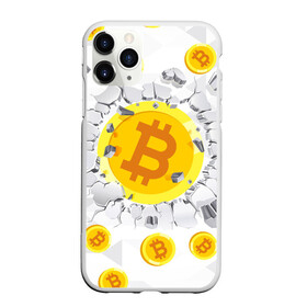 Чехол для iPhone 11 Pro Max матовый с принтом БИТКОИН | BITCOIN в Кировске, Силикон |  | bitcoin | blockchain | btc | cardano | crypto | ethereum | polkadot | tether | xrp | бинанс | биткоин | блокчейн | валюта | деньги | криптовалюта | майнер | майнинг | цифровая валюта | цифровое золото | эфир