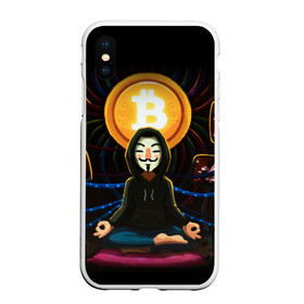 Чехол для iPhone XS Max матовый с принтом БИТКОИН | BITCOIN в Кировске, Силикон | Область печати: задняя сторона чехла, без боковых панелей | bitcoin | blockchain | btc | cardano | crypto | ethereum | polkadot | tether | xrp | бинанс | биткоин | блокчейн | валюта | деньги | криптовалюта | майнер | майнинг | цифровая валюта | цифровое золото | эфир