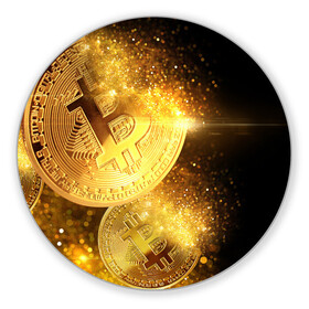 Коврик для мышки круглый с принтом БИТКОИН ЗОЛОТО | BITCOIN GOLD в Кировске, резина и полиэстер | круглая форма, изображение наносится на всю лицевую часть | bitcoin | blockchain | btc | cardano | crypto | ethereum | polkadot | tether | xrp | бинанс | биткоин | блокчейн | валюта | деньги | криптовалюта | майнер | майнинг | цифровая валюта | цифровое золото | эфир