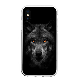 Чехол для iPhone XS Max матовый с принтом Evil Wolf в Кировске, Силикон | Область печати: задняя сторона чехла, без боковых панелей | animal | beast | dark | darkness | evil | moon | nigth | tegunvteg | werwolf | wild | wolf | вервольф | вой | волк | волки | волчара | дикий | животное | зверь | клык | клыки | луна | ночь | оборотень | полнолуние