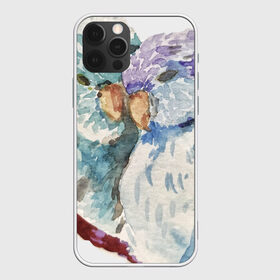 Чехол для iPhone 12 Pro Max с принтом Акварельные попугаи в Кировске, Силикон |  | love | parrot | watercolour | акварель | арт | любовь | нежность | попугаи