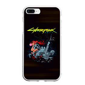 Чехол для iPhone 7Plus/8 Plus матовый с принтом Cyberpunk 2077 киберубийство в Кировске, Силикон | Область печати: задняя сторона чехла, без боковых панелей | cyberpunk 2077 | hacker | maelstrom | militech | quadra | samurai | sci fi | technology | trauma team | v | будущее | игра | иероглифы | киану ривз | кибер | киберпанк | киборг | киборги | корпорация | лого | милитек | панк | роботы | самурай | т