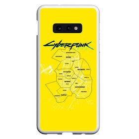 Чехол для Samsung S10E с принтом Cyberpunk 2077 карта города в Кировске, Силикон | Область печати: задняя сторона чехла, без боковых панелей | Тематика изображения на принте: cyberpunk 2077 | hacker | maelstrom | militech | quadra | samurai | sci fi | technology | trauma team | v | будущее | игра | иероглифы | киану ривз | кибер | киберпанк | киборг | киборги | корпорация | лого | милитек | панк | роботы | самурай | т