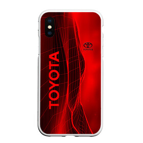 Чехол для iPhone XS Max матовый с принтом Toyota в Кировске, Силикон | Область печати: задняя сторона чехла, без боковых панелей | auto | sport | toyota | авто | автомобили | автомобиль | автомобильные | бренд | внедорожники | легковые | марка | пикапы | спорт