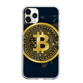 Чехол для iPhone 11 Pro Max матовый с принтом БИТКОИН | BITCOIN в Кировске, Силикон |  | bitcoin | blockchain | btc | cardano | crypto | ethereum | polkadot | tether | xrp | бинанс | биткоин | блокчейн | валюта | деньги | криптовалюта | майнер | майнинг | цифровая валюта | цифровое золото | эфир