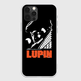 Чехол для iPhone 12 Pro Max с принтом Lupin - Сериал Люпен в Кировске, Силикон |  | lupin | netflix | детектив | логотип | люпен | люпин | люпэн | мужской | нетфликс | омар си | подарок | портрет | сериал | черный