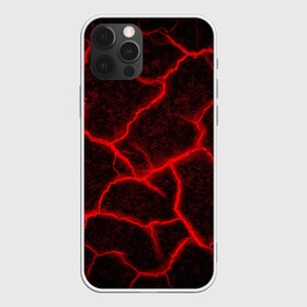 Чехол для iPhone 12 Pro Max с принтом ЛАВА | ЛАВОВЫЕ ТРЕЩИНЫ | LAVA в Кировске, Силикон |  | burnin | fire | flame | grunge | lava | lawa | гранж | земля | красная | красный | лава | неон | неоновая | огонь | паттерн | пламя | плита | плиты | природа | текстура | текстуры | трещины