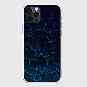 Чехол для iPhone 12 Pro Max с принтом НЕОНОВЫЕ ТРЕЩИНЫ | NEON CRACKS в Кировске, Силикон |  | grunge | lava | neon | гранж | земля | красная | красный | неон | неоновая | неоновые | паттерн | плита | плиты | природа | текстура | текстуры | трещины