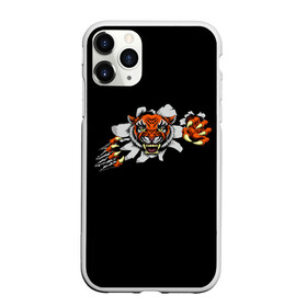 Чехол для iPhone 11 Pro матовый с принтом TIGER ART в Кировске, Силикон |  | Тематика изображения на принте: animal | beast | cat | cute | fluffy | hunter | lion | lion cub | lion king | mane | predator | red | tail | tiger | yellow | большая кошка | голова тигра | грива | животное | зверь | король лев | кот | милый | охотник | пушистый | тигр | тиг