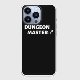 Чехол для iPhone 13 Pro с принтом Dungeon Master в Кировске,  |  | aniki | billy | boss | boy | darkholm | door | dungeon | full | gachimuchi | gym | herrington | jabroni | master | next | of | this | van | what | аники | билли | бой | босс | ван | гачимучи | данжен | даркхолм | дор | жаброни | качалки | мастер | некст |