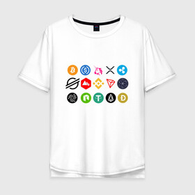 Мужская футболка хлопок Oversize с принтом Gotta HODL em all | БИТКОИН в Кировске, 100% хлопок | свободный крой, круглый ворот, “спинка” длиннее передней части | Тематика изображения на принте: binance coin | bitcoin | blockchain | btc | cardano | crypto | ethereum | litecoin | polkadot | tether | xrp | биткоин | блокчейн | валюта | деньги | криптовалюта | майнер | майнинг | цифровая валюта | цифровое золото | эфир