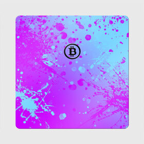 Магнит виниловый Квадрат с принтом Bitcoin в Кировске, полимерный материал с магнитным слоем | размер 9*9 см, закругленные углы | bitcoin | meme | биткойн | валюта | манера | мем | образ действия | символ